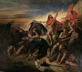 Bataille de Tolbiac en 496 apr. J.-C., 1837